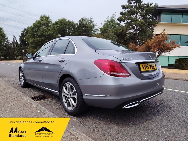 Mercedes-Benz C Class 2.1 C220 Bluetec Sport Silver #5