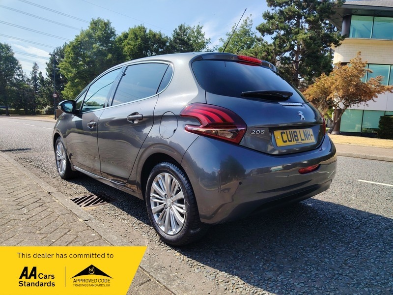 Peugeot 208 1.2 Puretech Allure Hatchback Grey #5