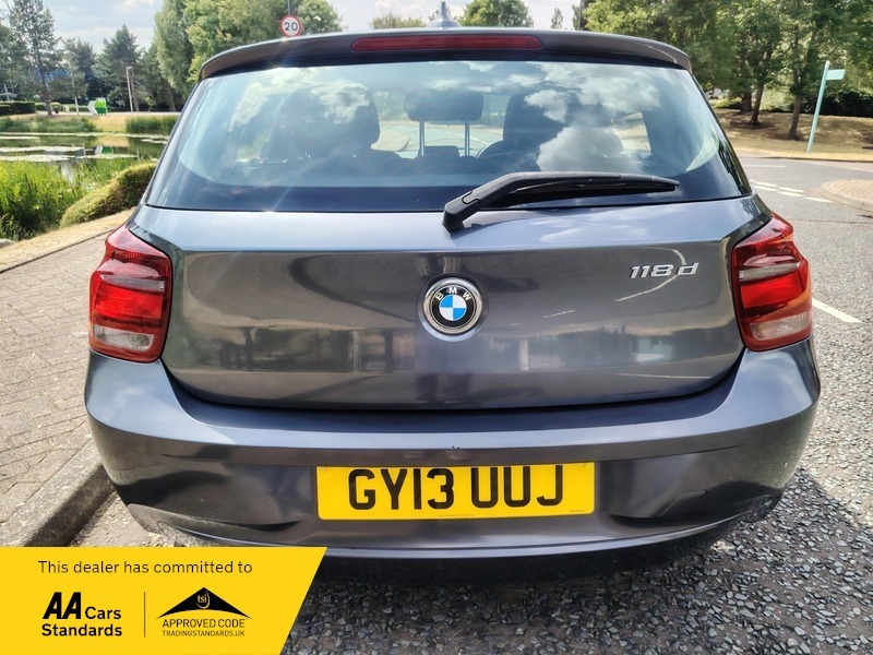 BMW 1 Series 2.0 118D Se Hatchback Grey #6