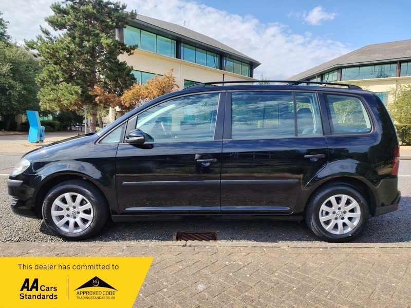 Volkswagen Touran 1.9 Tdi S Mpv Black #4