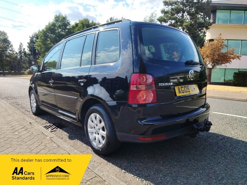 Volkswagen Touran 1.9 Tdi S Mpv Black #5