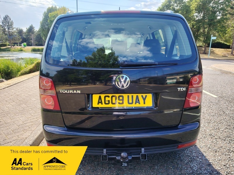 Volkswagen Touran 1.9 Tdi S Mpv Black #6