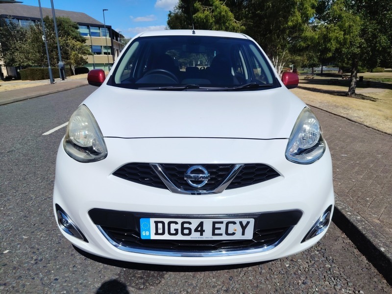 Nissan Micra 1.2 Acenta Hatchback White #2