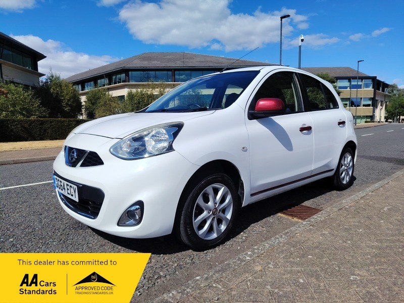 Nissan Micra 1.2 Acenta Hatchback White #3