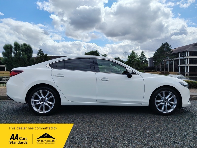 Mazda 6 2.2 Skyactiv-d Se-l Nav Tourer Euro 6 Ss White #12