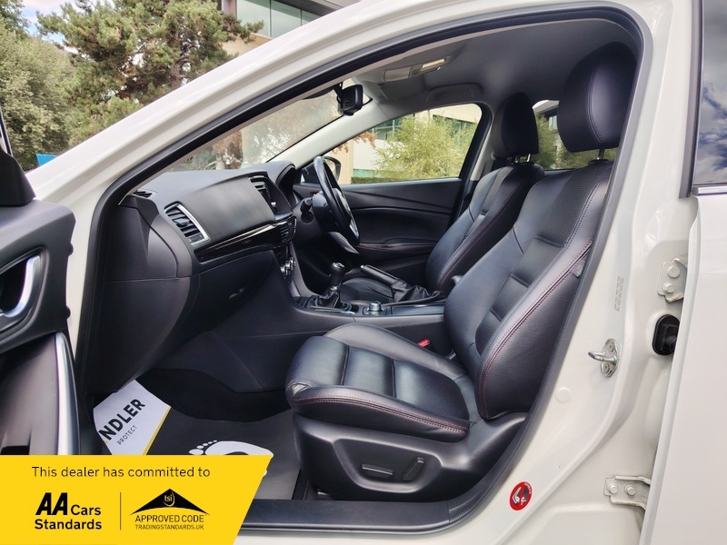 Mazda 6 2.2 Skyactiv-d Se-l Nav Tourer Euro 6 Ss White #42