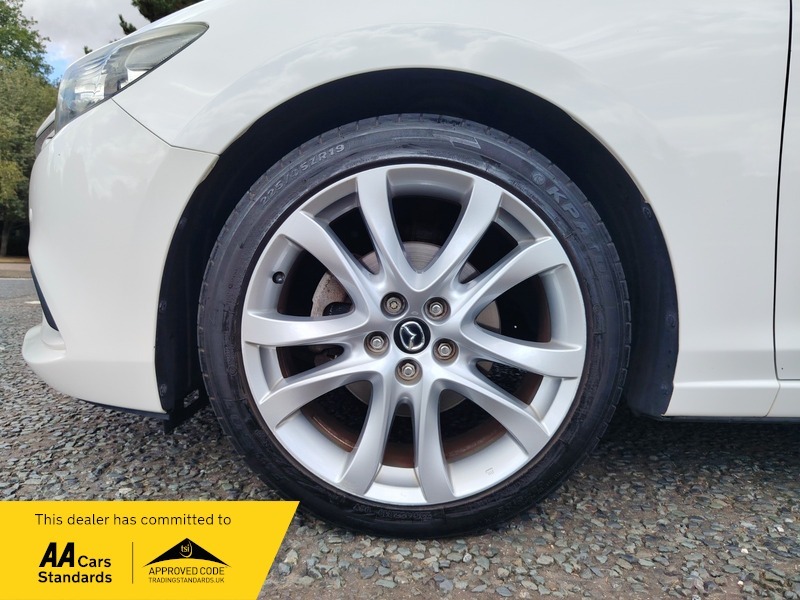 Mazda 6 2.2 Skyactiv-d Se-l Nav Tourer Euro 6 Ss White #16
