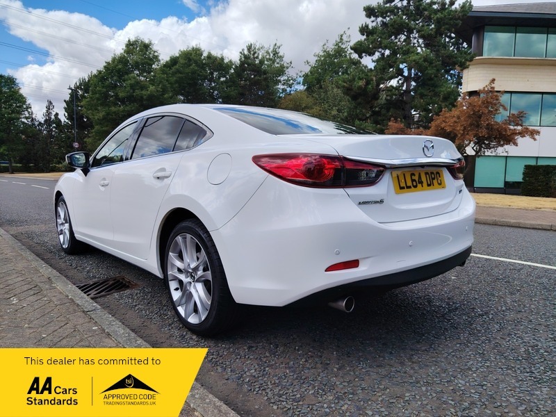 Mazda 6 2.0 Skyactiv-g Sport Nav White #5