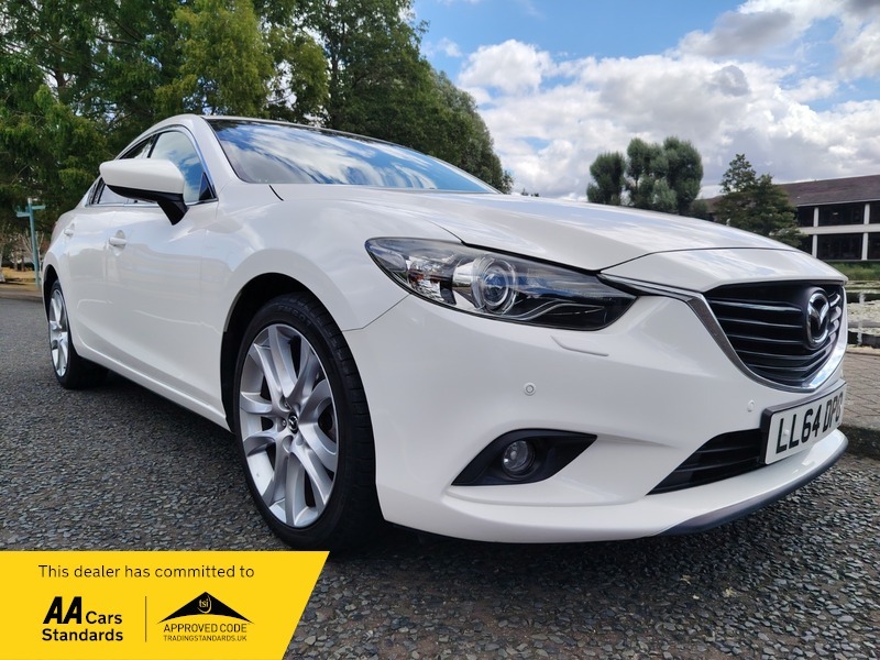 Mazda 6 2.2 Skyactiv-d Se-l Nav Tourer Euro 6 Ss White #13