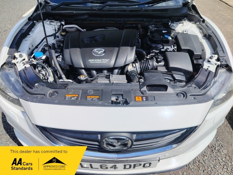 Mazda 6 2.2 Skyactiv-d Se-l Nav Tourer Euro 6 Ss White #47