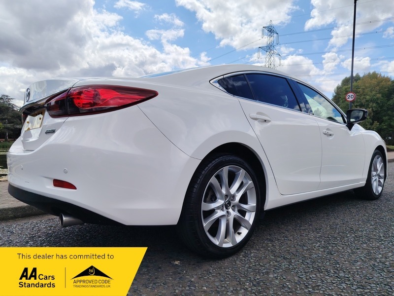Mazda 6 2.2 Skyactiv-d Se-l Nav Tourer Euro 6 Ss White #20