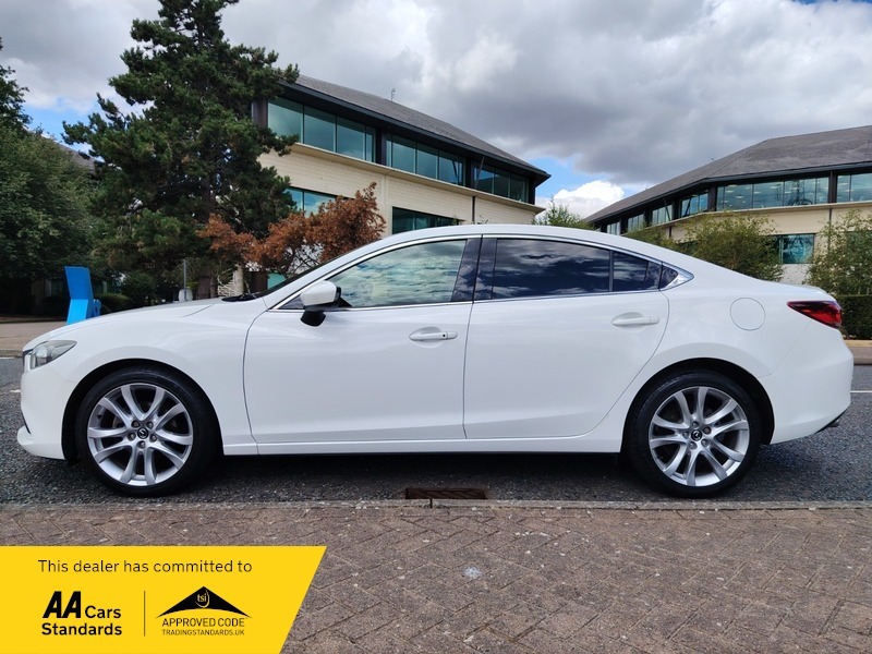 Mazda 6 2.0 Skyactiv-g Sport Nav White #4