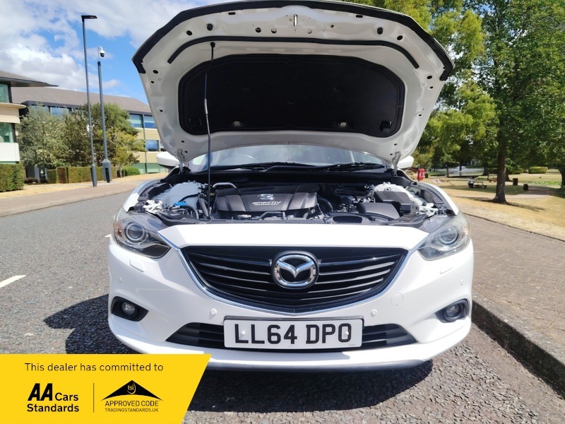 Mazda 6 2.2 Skyactiv-d Se-l Nav Tourer Euro 6 Ss White #45