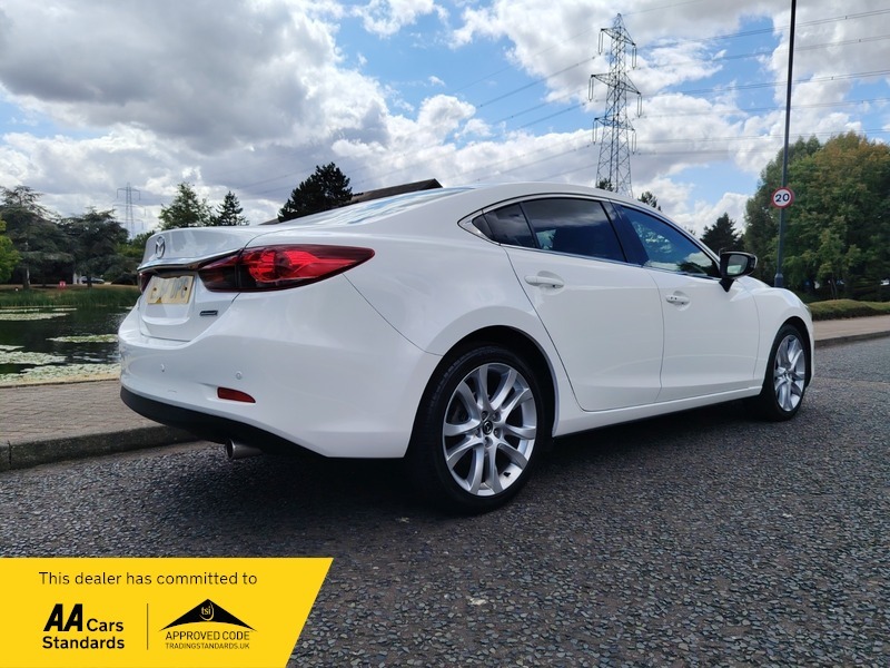 Mazda 6 2.2 Skyactiv-d Se-l Nav Tourer Euro 6 Ss White #11