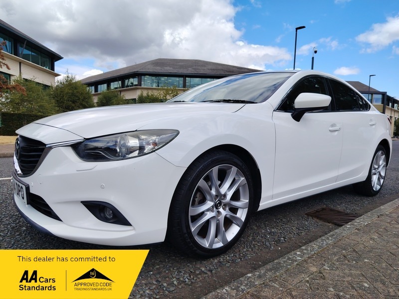Mazda 6 2.2 Skyactiv-d Se-l Nav Tourer Euro 6 Ss White #14