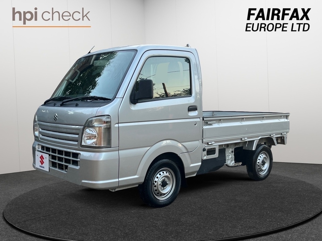 Suzuki Carry Truck 4X4 U394 Silver #2