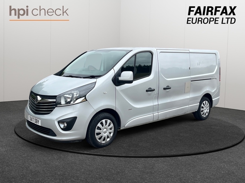 Vauxhall Vivaro Cdti 2900 Biturbo Sportive U426 Ulez Silver #2