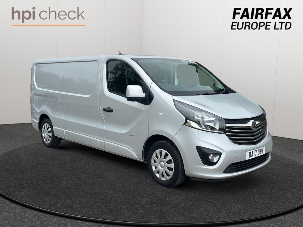 Vauxhall Vivaro Cdti 2900 Biturbo Sportive U426 Ulez Silver