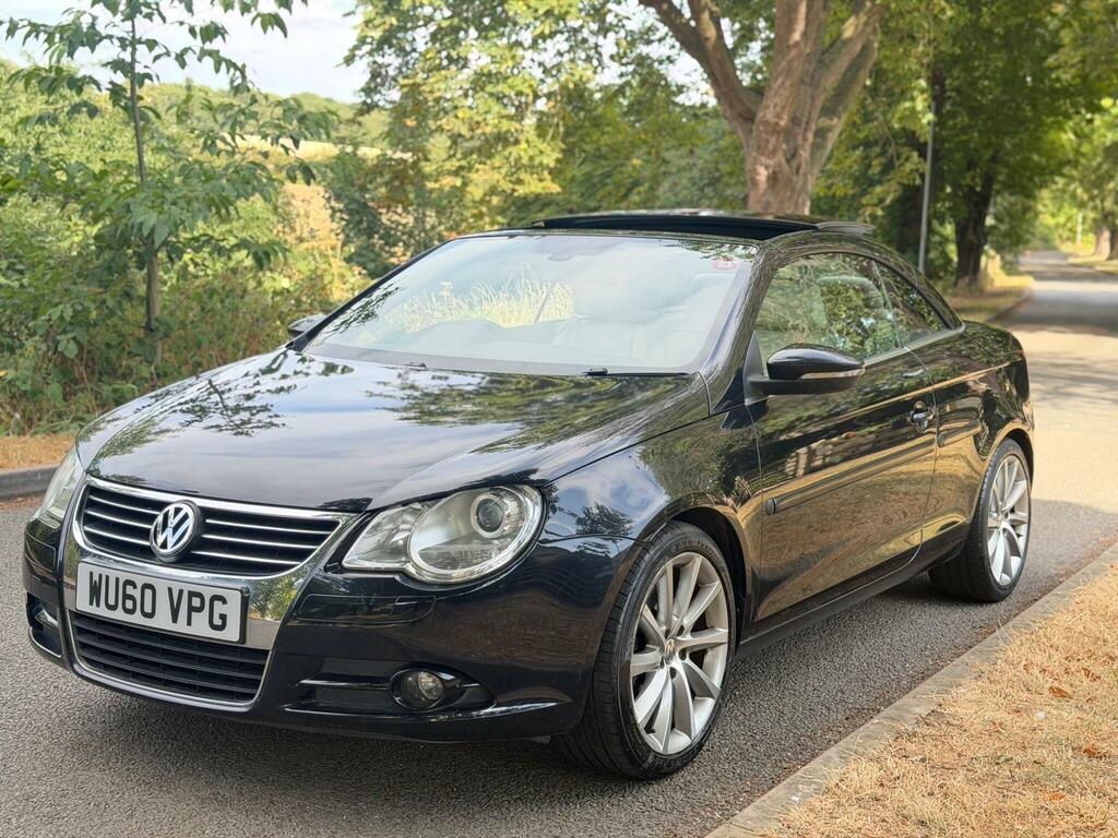 Volkswagen EOS 2.0 Tdi Cr Sport Cabriolet Euro 5 Black #3