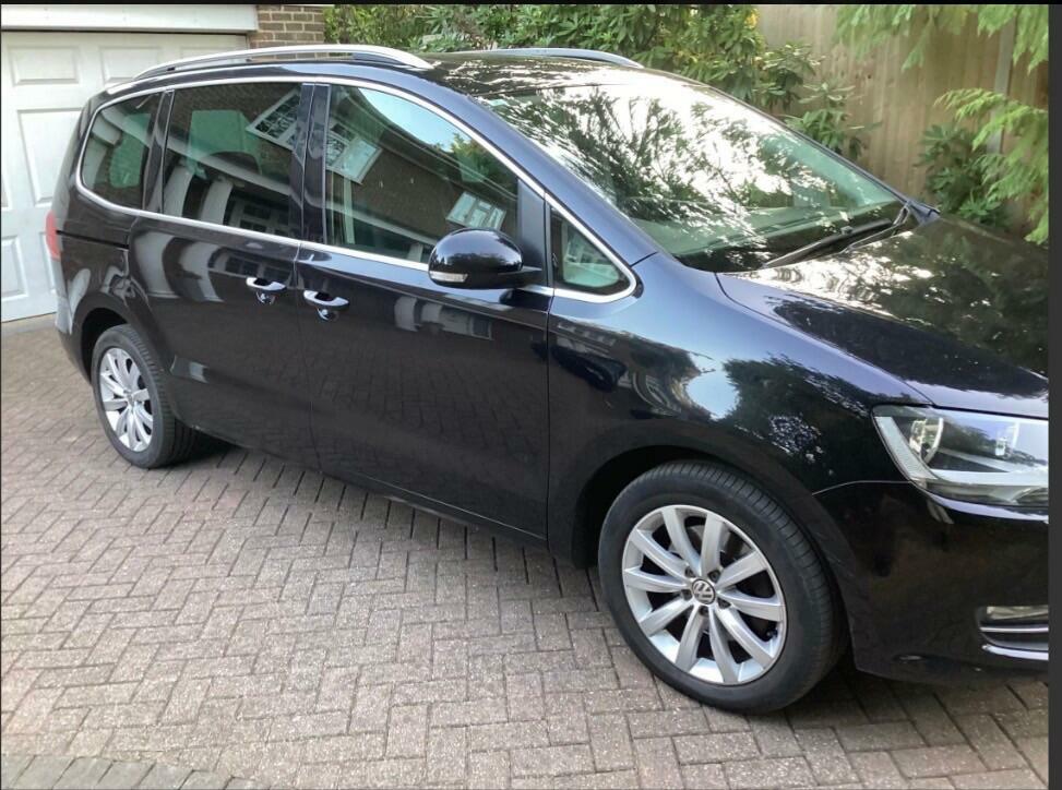 Volkswagen Sharan 2.0 Tdi Bluemotion Tech Sel Dsg Euro 5 Ss Black