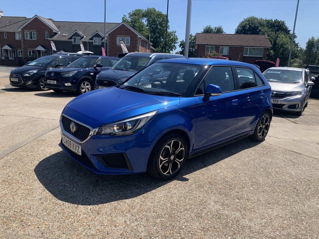 MG MG3 Hatchback 1.5 Vti-tech Excite 2018 CA68KVZ Blue #4