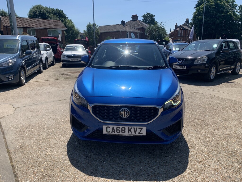 MG MG3 Hatchback 1.5 Vti-tech Excite 2018 CA68KVZ Blue #3