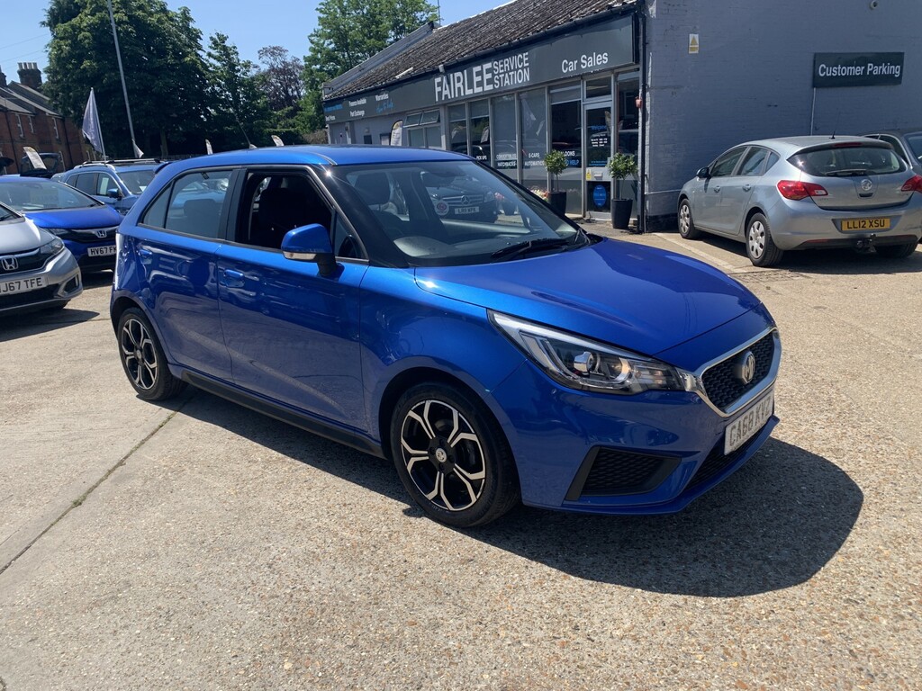 MG MG3 Hatchback 1.5 Vti-tech Excite 2018 CA68KVZ Blue #2