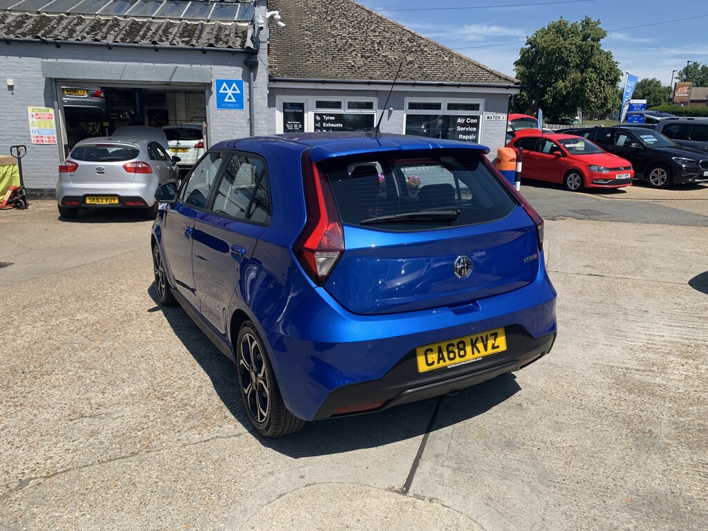 MG MG3 Hatchback 1.5 Vti-tech Excite 2018 CA68KVZ Blue #6