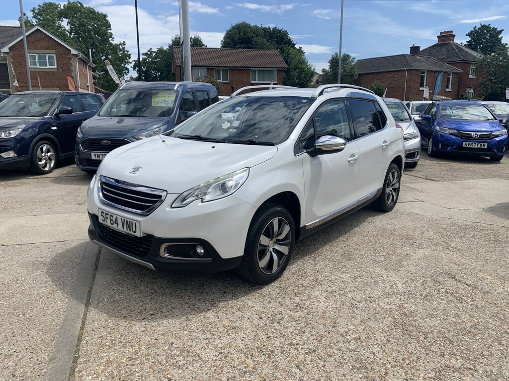Peugeot 2008 1.6 E-hdi Allure White #4