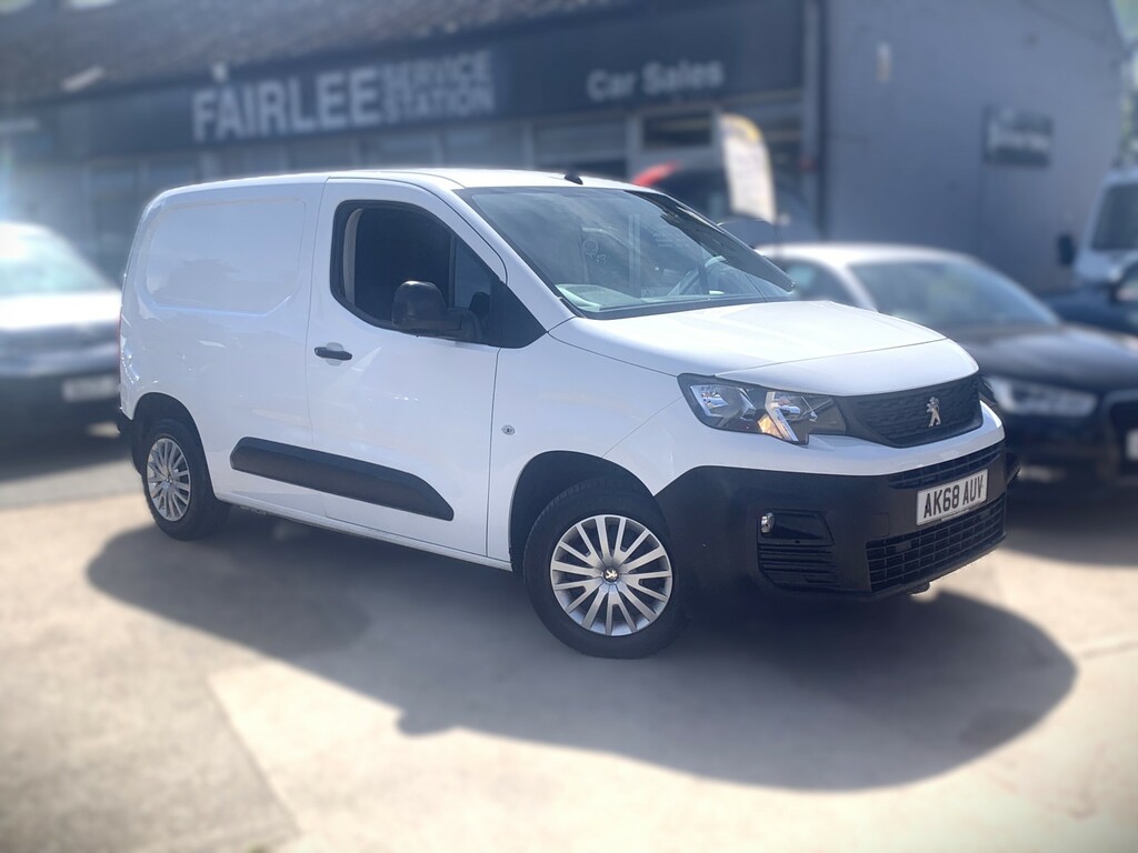 Peugeot Partner Panel Van 1.6 Bluehdi 650 Professional 2018 White