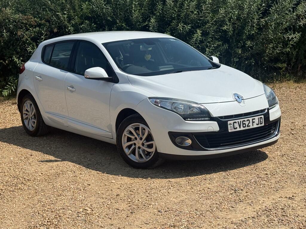 Renault Megane 1.5 Dci Dynamique Tomtom Euro 5 Ss White #2