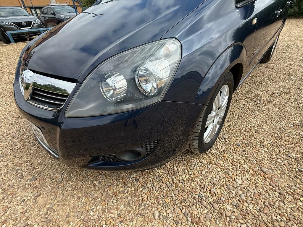 Vauxhall Zafira 1.6 16V Exclusiv Mpv Euro 5 115 Silver #13