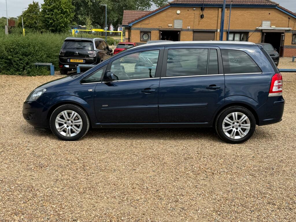 Vauxhall Zafira Design Blue #6