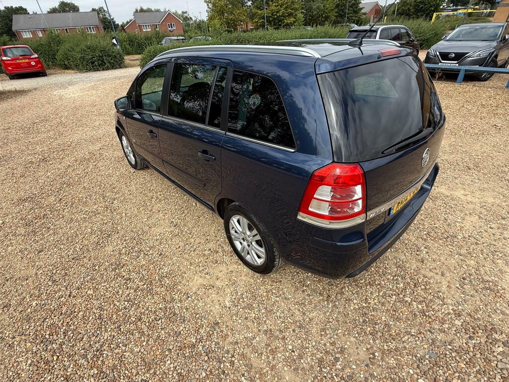 Vauxhall Zafira 1.6 16V Exclusiv Mpv Euro 5 115 Silver #17