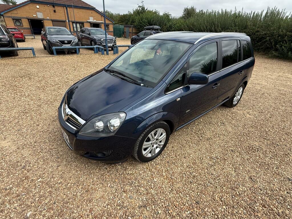 Vauxhall Zafira 1.6 16V Exclusiv Mpv Euro 5 115 Silver #14