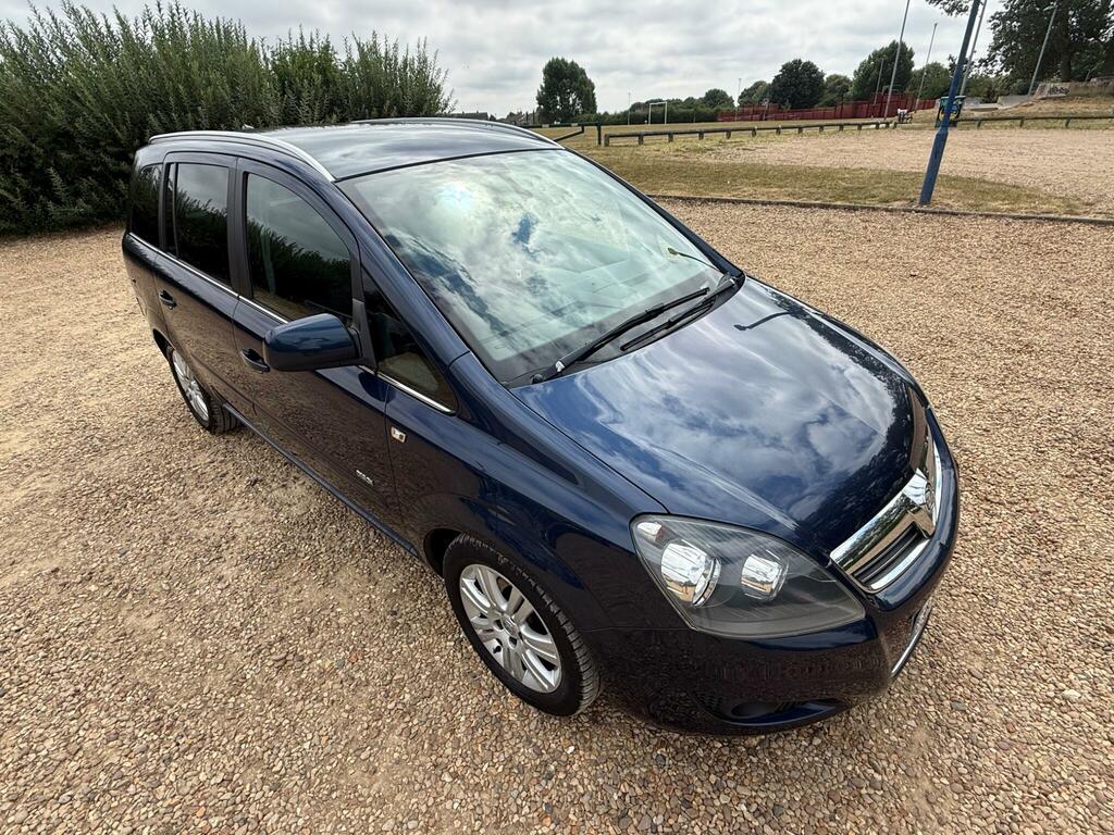 Vauxhall Zafira 1.6 16V Exclusiv Mpv Euro 5 115 Silver #11