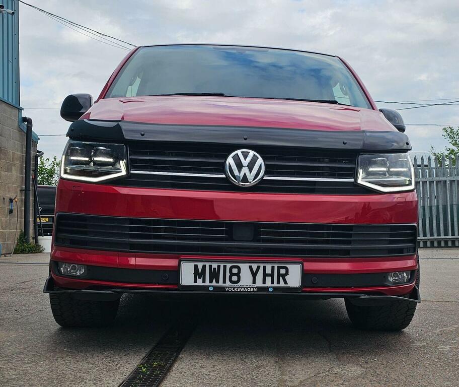 Volkswagen Transporter Combi Van 2.0 Tdi T30 Bluemotion Tech Edition Komb MW18YHR Red #5