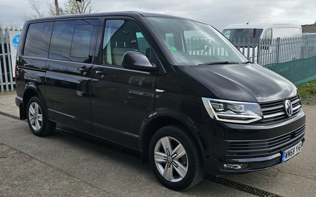 Volkswagen Transporter Combi Van 2.0 Tdi T30 Bluemotion Tech Edition Komb MW18YHR Red #3