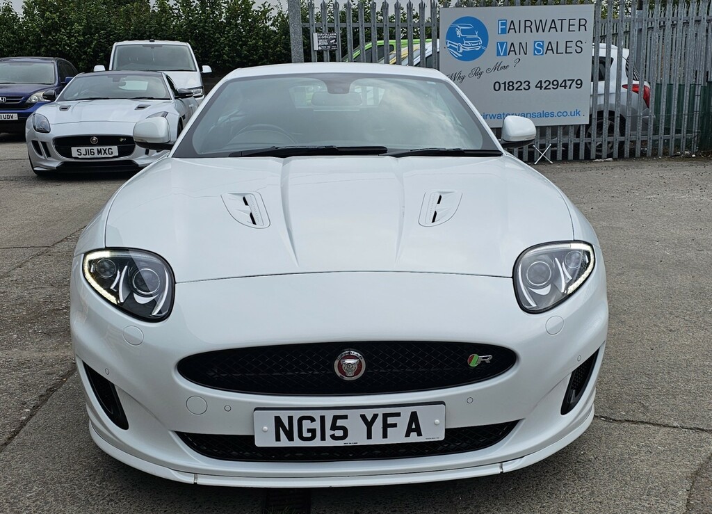 Jaguar XK Coupe 5.0 V8 Dynamic R Euro 5 201515 NG15YFA White #3