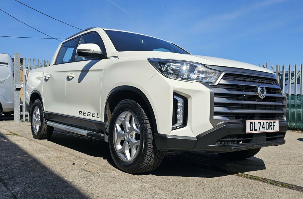 SsangYong Musso Pickup 2.2D Rebel 4Wd Euro 6 202574 White #5