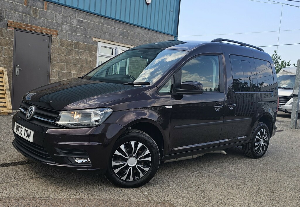 Volkswagen Caddy Life Mpv 2.0 Tdi Bluemotion Tech 201616 Purple #3