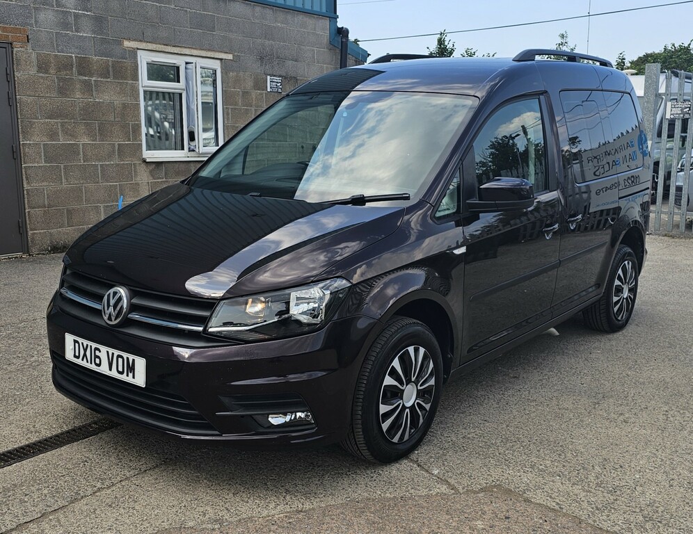 Volkswagen Caddy Life Mpv 2.0 Tdi Bluemotion Tech 201616 Purple #6