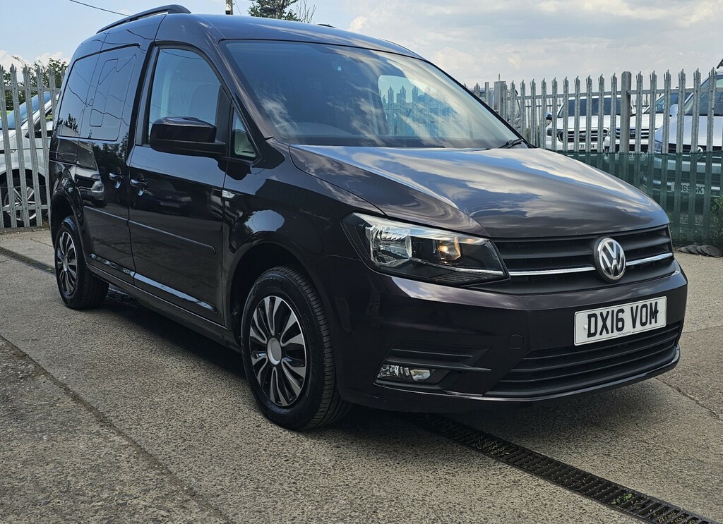 Volkswagen Caddy Life Mpv 2.0 Tdi Bluemotion Tech 201616 Purple #5