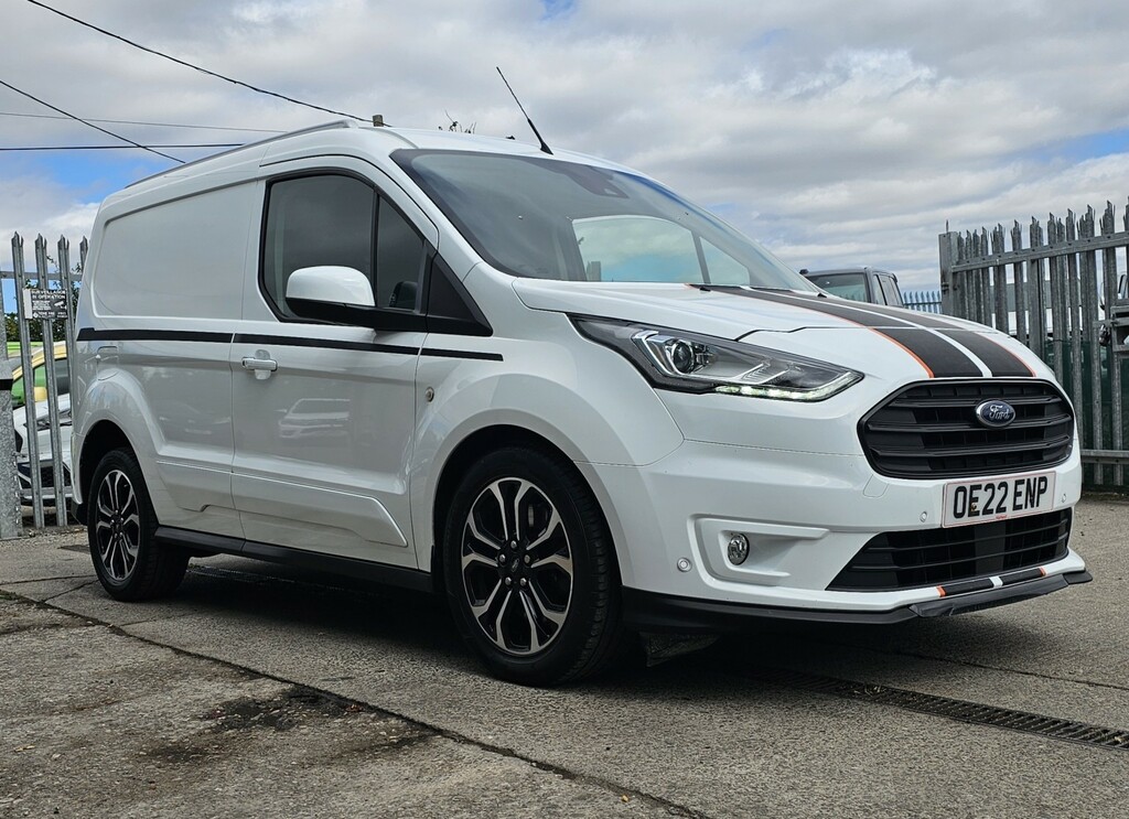 Ford Transit Connect Panel Van 1.5 Transit Connect Sport Van Swb 250 L1 OE22ENP White #5