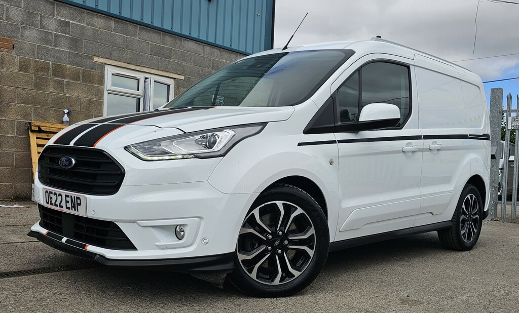 Ford Transit Connect Panel Van 1.5 Transit Connect Sport Van Swb 250 L1 OE22ENP White #4
