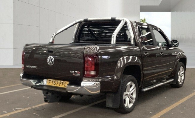 Volkswagen Amarok 3.0 Tdi V6 Bluemotion Tech Highline Brown #4
