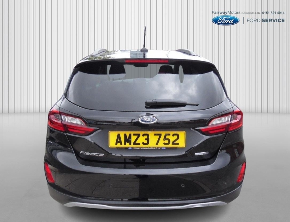 Ford Fiesta 1.0 Active X Edition Mhev AMZ3752 Black #4