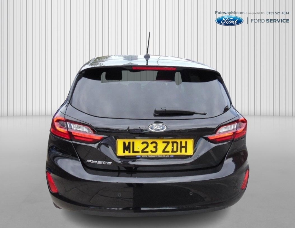 Ford Fiesta 1.0 Titanium X ML23ZDH Black #4