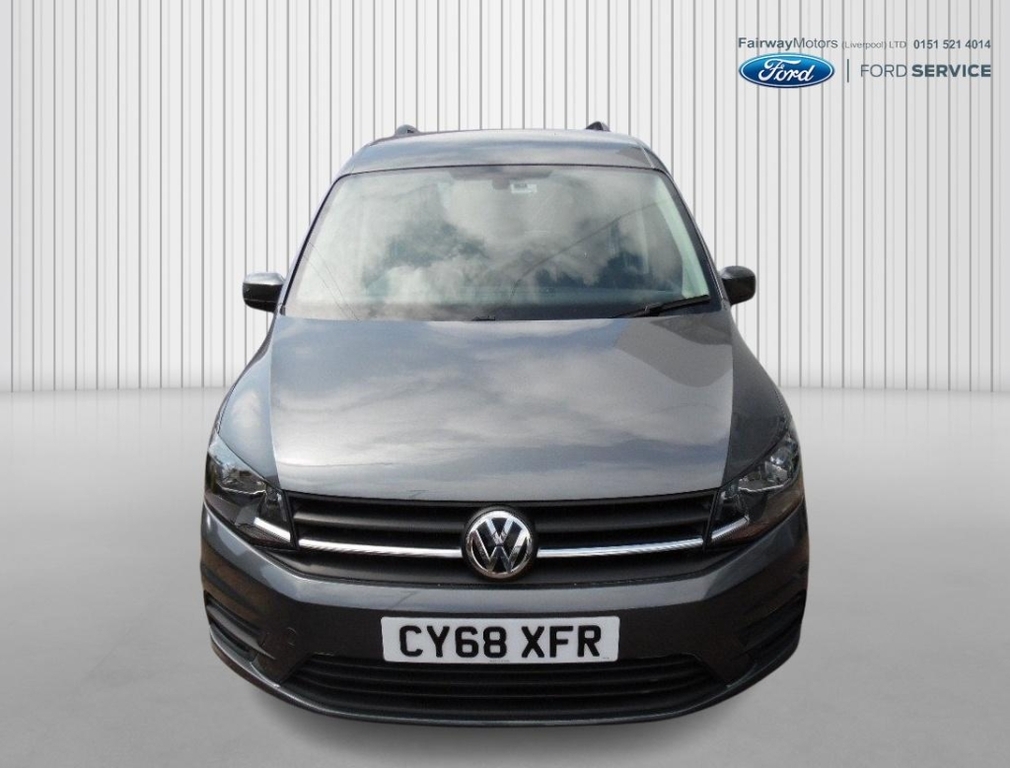 Volkswagen Caddy Life Mpv White #8