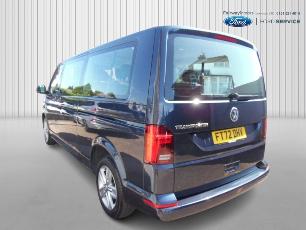 Volkswagen Transporter Shuttle 2.0 Shuttle Se Tdi Blue #5